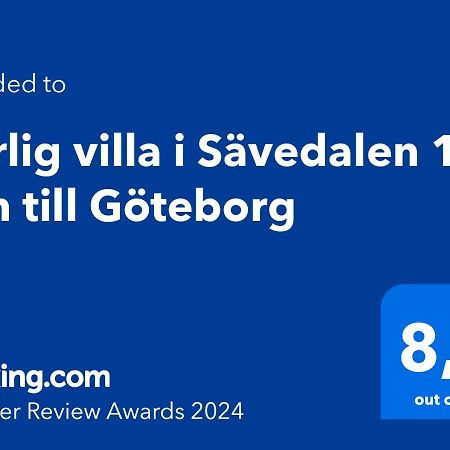 Harlig Villa I Savedalen 10 Min Till Goteborg Екстер'єр фото
