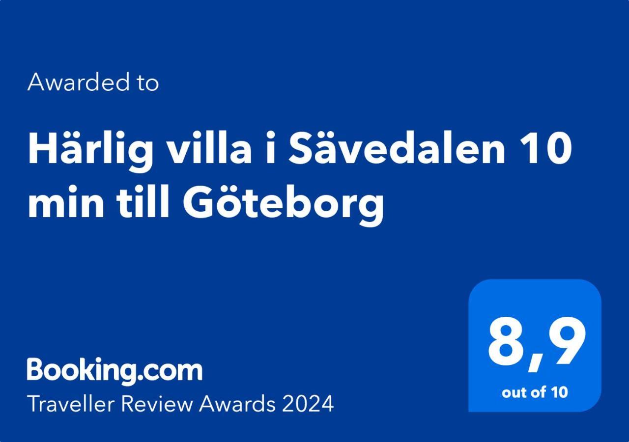 Harlig Villa I Savedalen 10 Min Till Goteborg Екстер'єр фото
